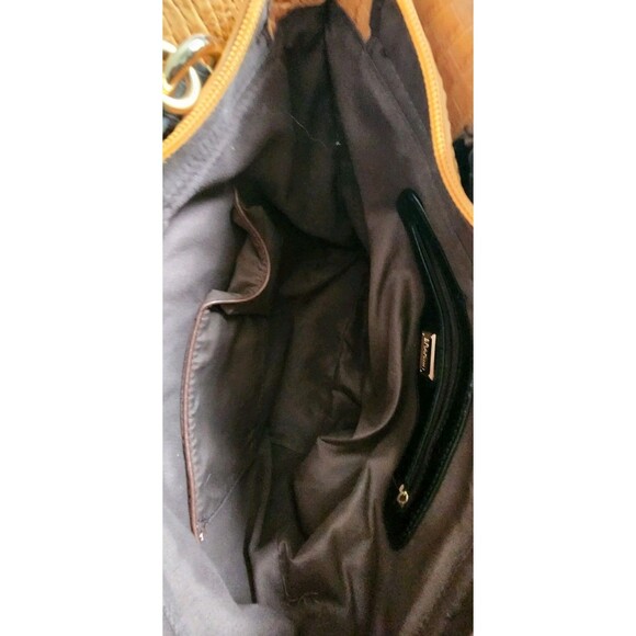 Brahmin Women's Large Leather Tote - Tri-color Boho - Picture 5 of 12